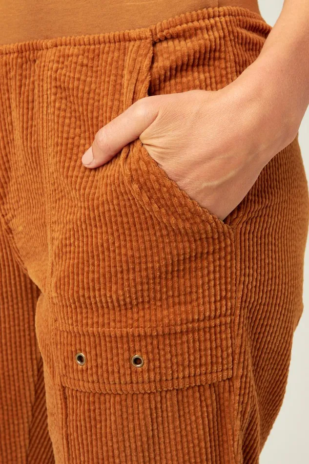 Clothing Pants XCVI Reeds Ankle Pant Pumpkin Spice Pigment
