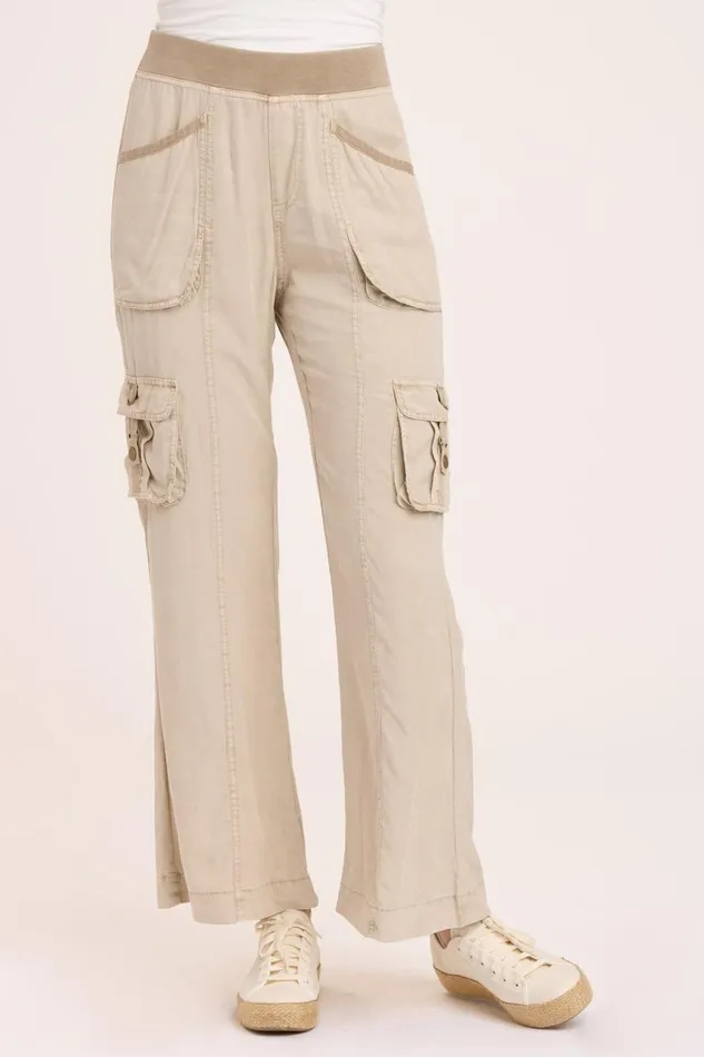 Clothing Pants XCVI Washburn Cargo Pant Tanglewood Pigment