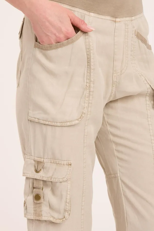 Clothing Pants XCVI Washburn Cargo Pant Tanglewood Pigment
