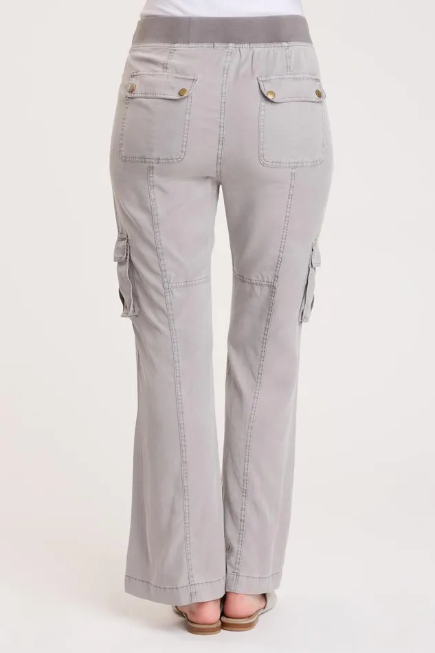 Clothing Pants XCVI Washburn Cargo Pant Zinc Pigment
