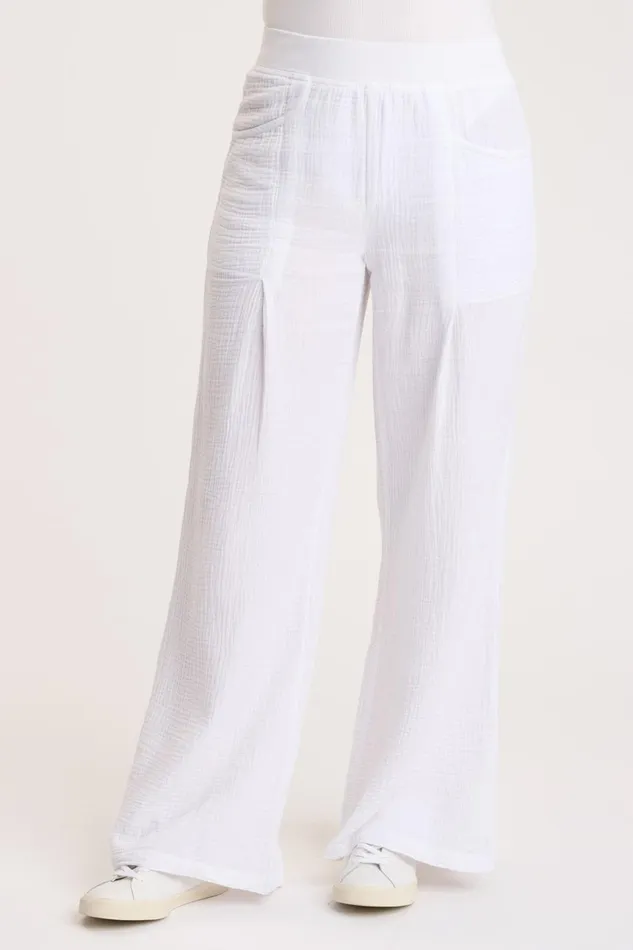 Clothing Pants XCVI Wilder Wide Leg White