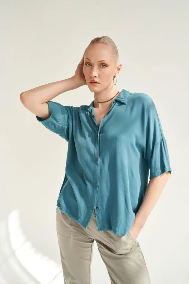 Clothing ShirtsBlouses XCVI Amos Blouse Pirouette
