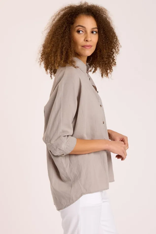 Clothing ShirtsBlouses XCVI Ava ButtonUp Frost