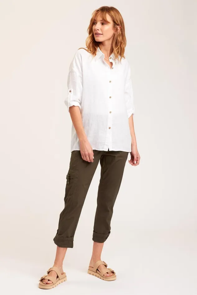 Clothing ShirtsBlouses XCVI Carrie ButtonUp White