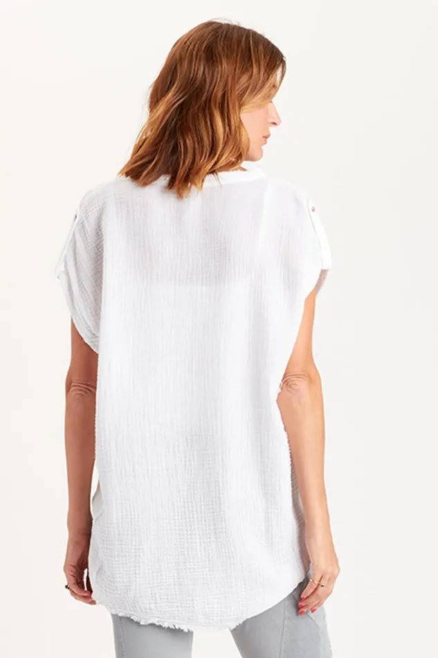 Clothing ShirtsBlouses XCVI Favreau Top White