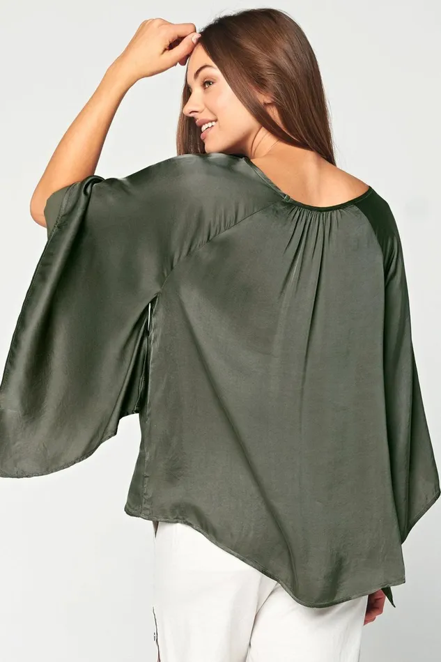 Clothing ShirtsBlouses XCVI Lustrous Top Canteen