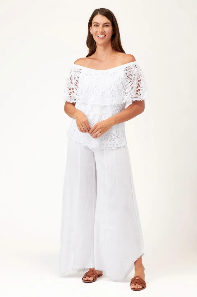 Clothing ShirtsBlouses XCVI Signy Top White
