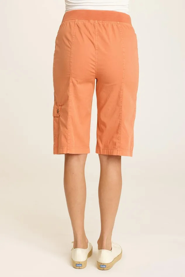 Clothing Shorts XCVI Fontella Bermuda Afterglow Pigment