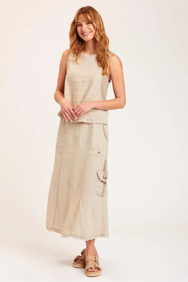 Clothing Skirts XCVI Francine Maxi Skirt Merino Wool Pigment