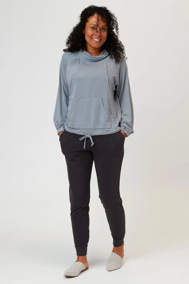 Clothing Sweatshirts XCVI York Sweatshirt Quarry