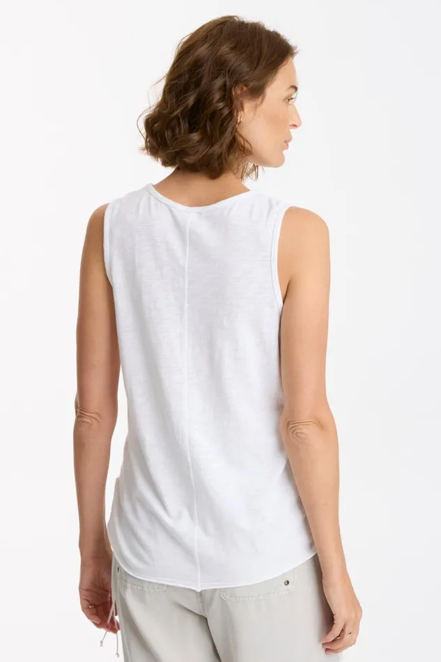 Clothing Tanks XCVI Izod Tank White