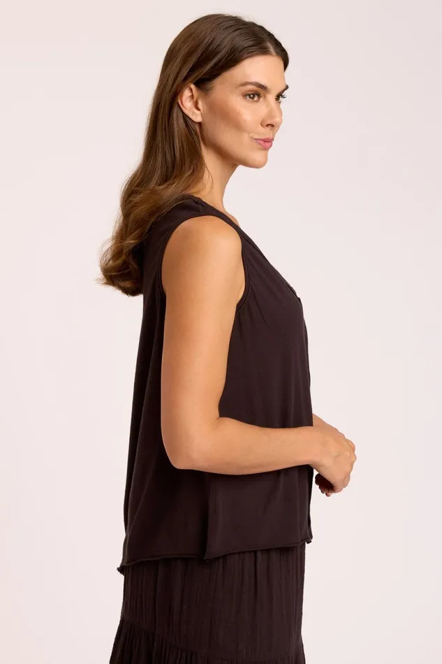 Clothing Tanks XCVI Lazzaro Tank 20 Black