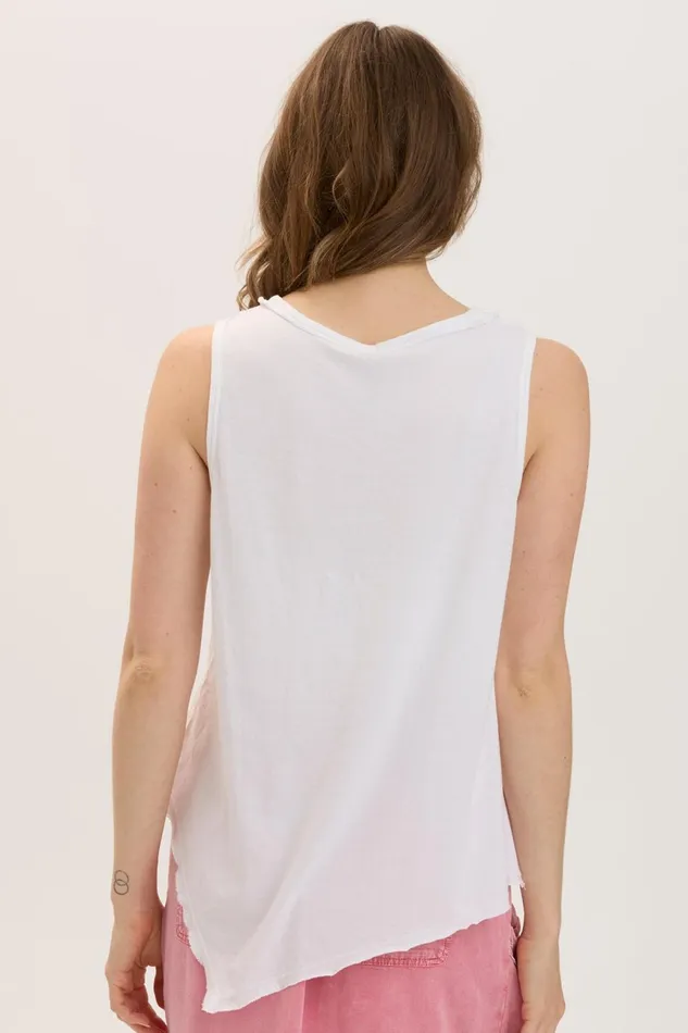 Clothing Tanks XCVI Lazzaro Tank 20 White