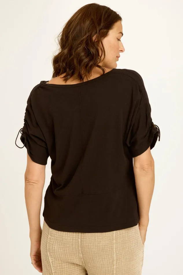 Clothing Tees XCVI Ashla Top Black