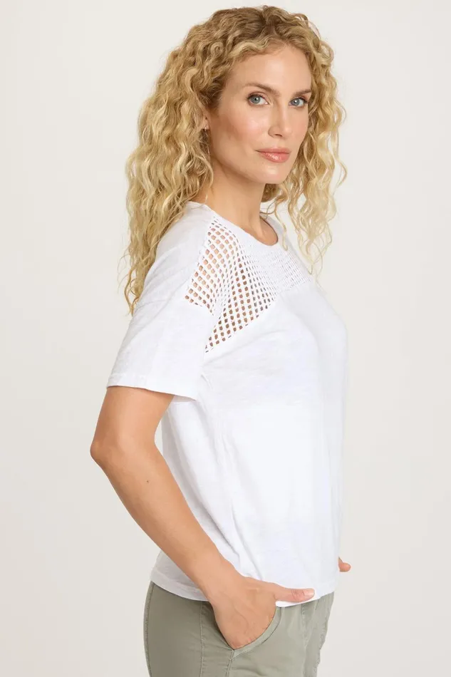 Clothing Tees XCVI Minette Tee White