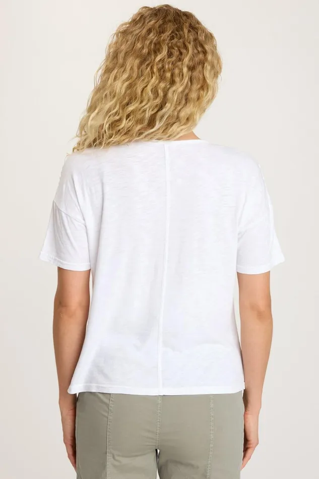 Clothing Tees XCVI Minette Tee White