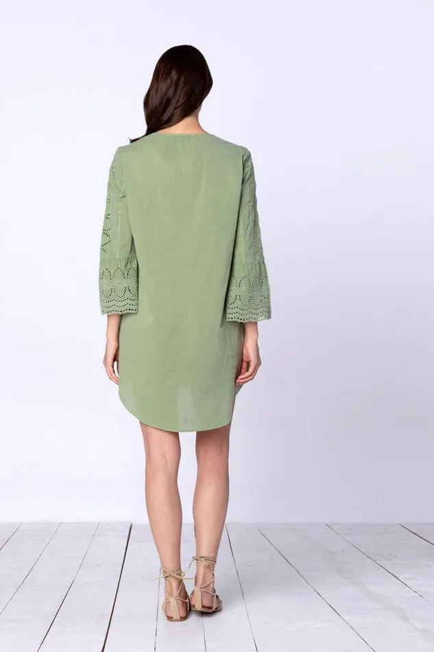 Clothing Tunics XCVI Odila Top Light Olive