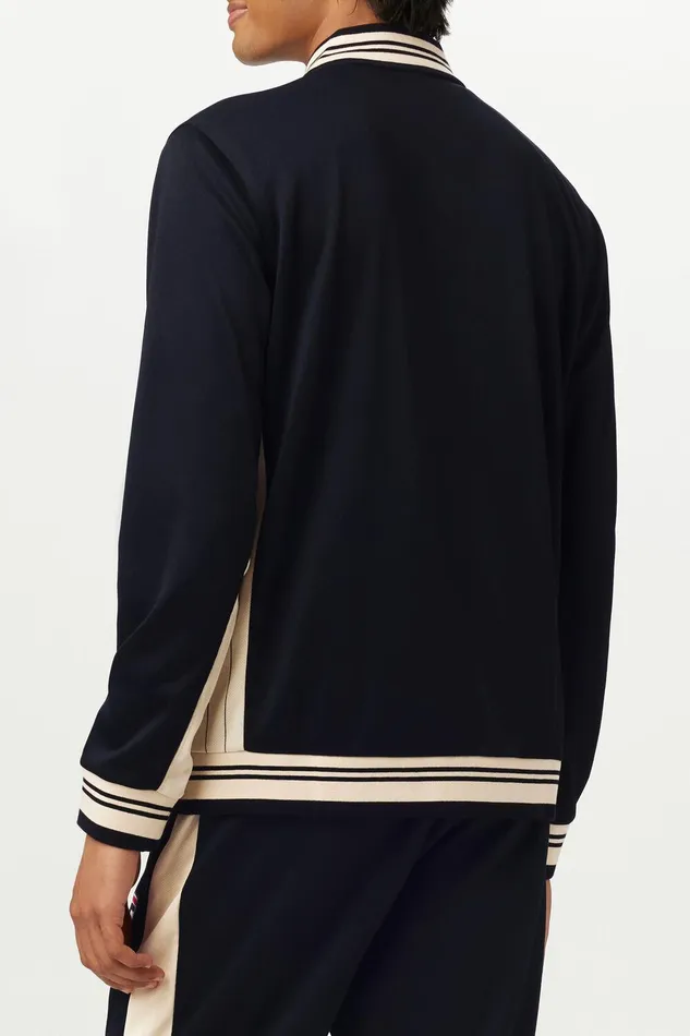 Coats and Jackets Men Fila Performance Iconic Settanta Jacket 978 Blackangora