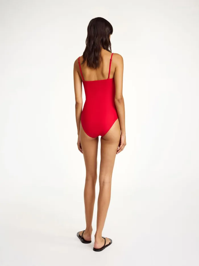 Cocesa Swimsuit Dark Chilli Women By Malene Birger Swimwear