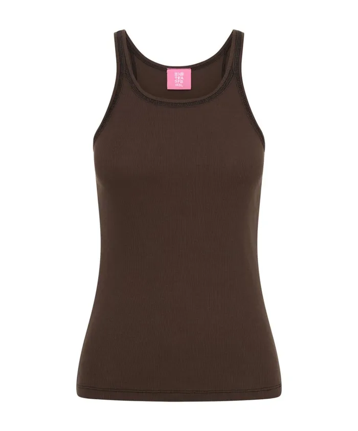 COCOA RIBBED TANK TOP Women One Teaspoon Tees and Tanks