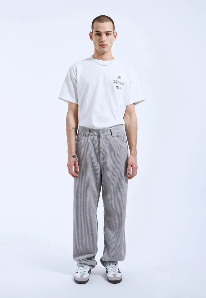 Colt Worker 8211 Light Grey Cord Light Grey Cord Men Dr Denim Pants