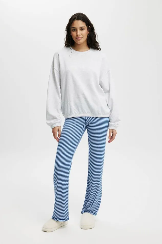 Cozy Sleep Crew Neck Fleece Light Grey Marle Women Cotton On Sweats and Hoodies Cozy Sleep Crew Neck Fleece Light Grey Marle Women Cotton On Sweats and Hoodies