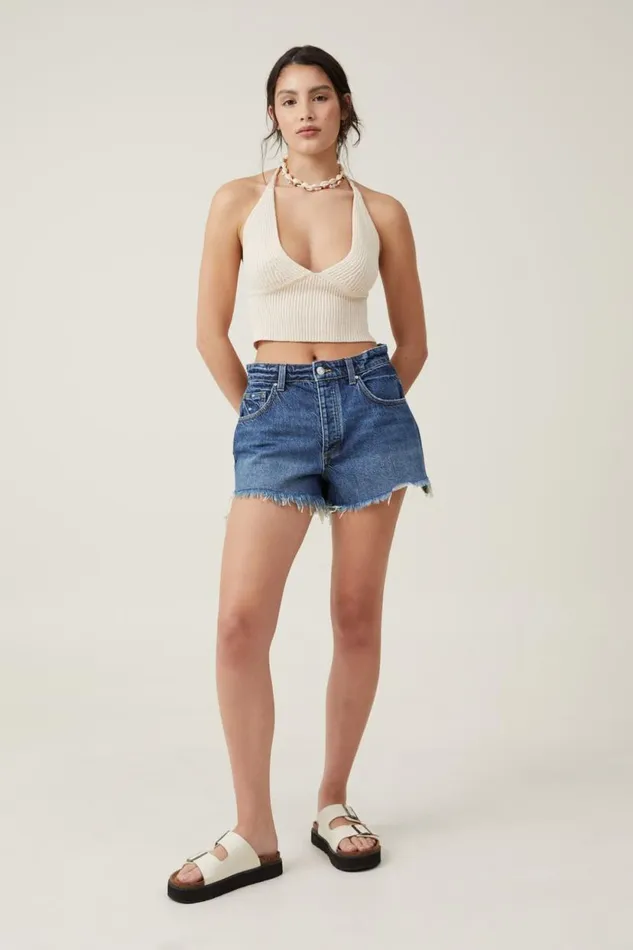 Crochet Halter Ecru Women Cotton On Tops Crochet Halter Ecru Women Cotton On Tops