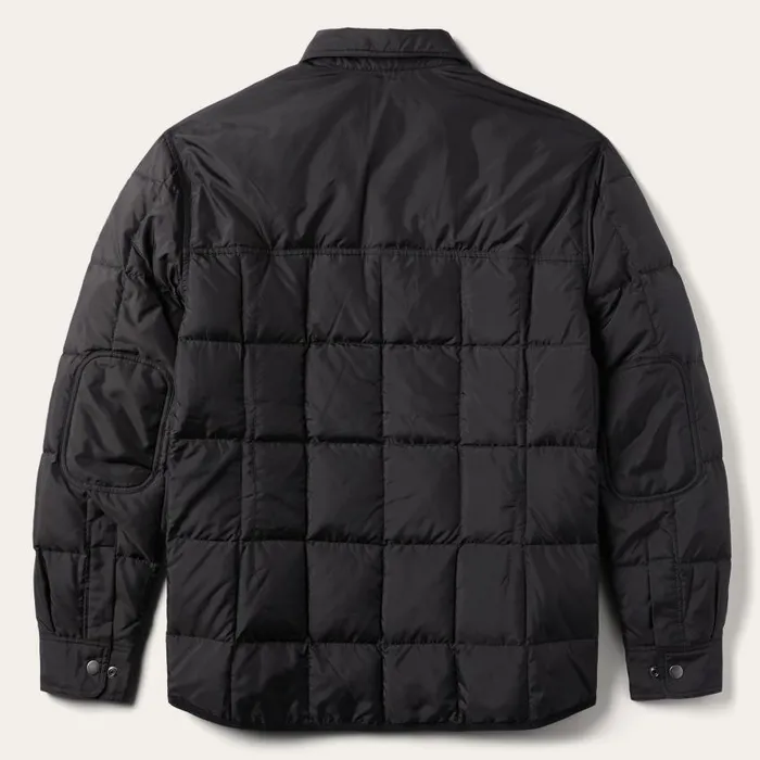 Crushable Black Parachute Jacket Black Men Stetson Jackets