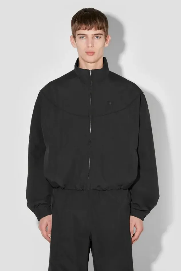 Crushed Nylon Milano Jacket Black Men MISBHV Outerwear