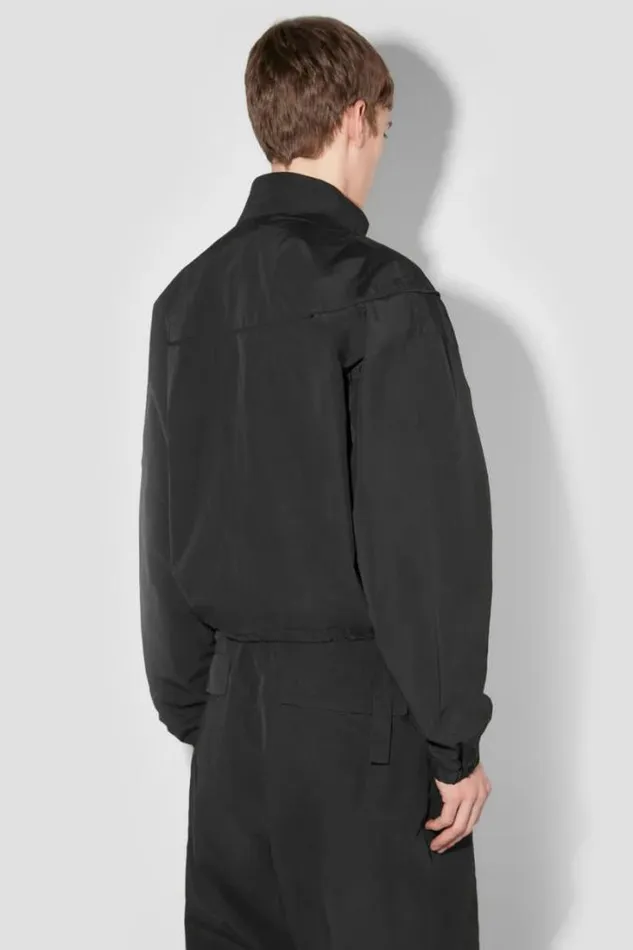 Crushed Nylon Milano Jacket Black Men MISBHV Outerwear