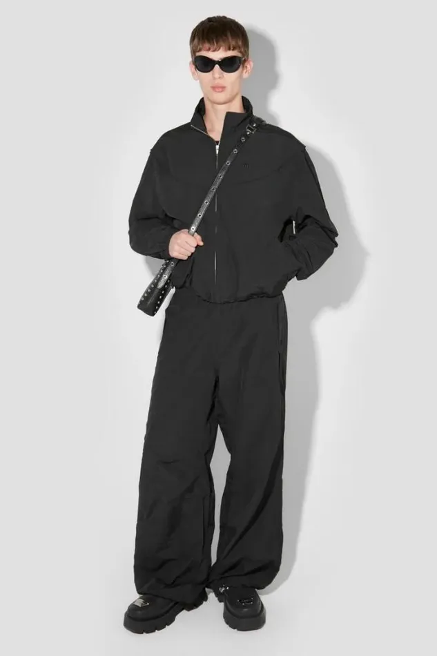 Crushed Nylon Milano Jacket Black Men MISBHV Outerwear