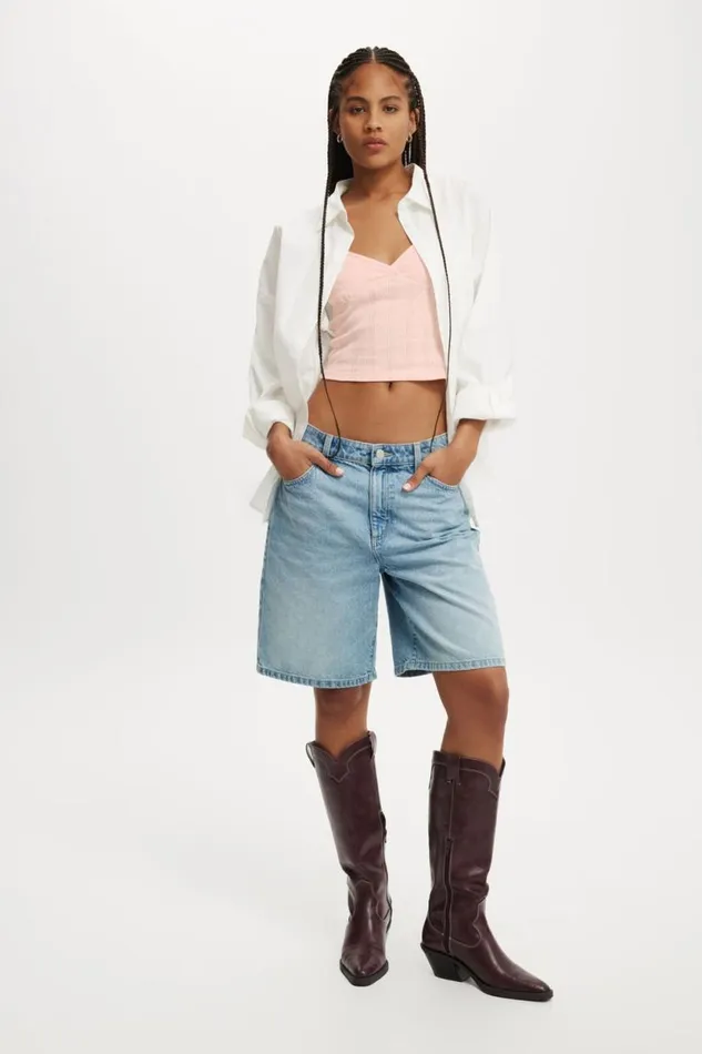 Darcie Strappy Cami Flossy Pink Women Cotton On Tops