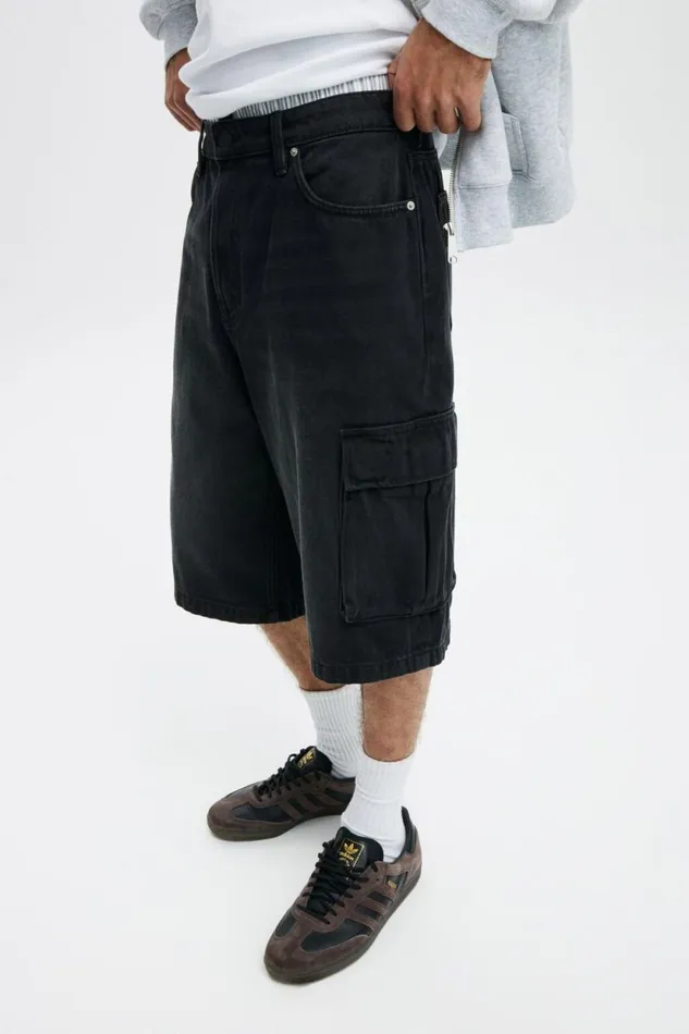 Denim Jort Revolve Black Cargo Men Cotton On Shorts Denim Jort Revolve Black Cargo Men Cotton On Shorts