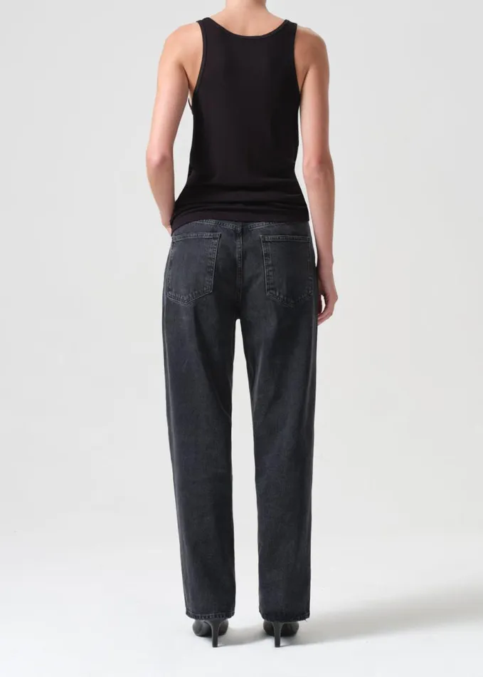 Denim Women Agolde Criss Cross Upsized Jean In Shambles