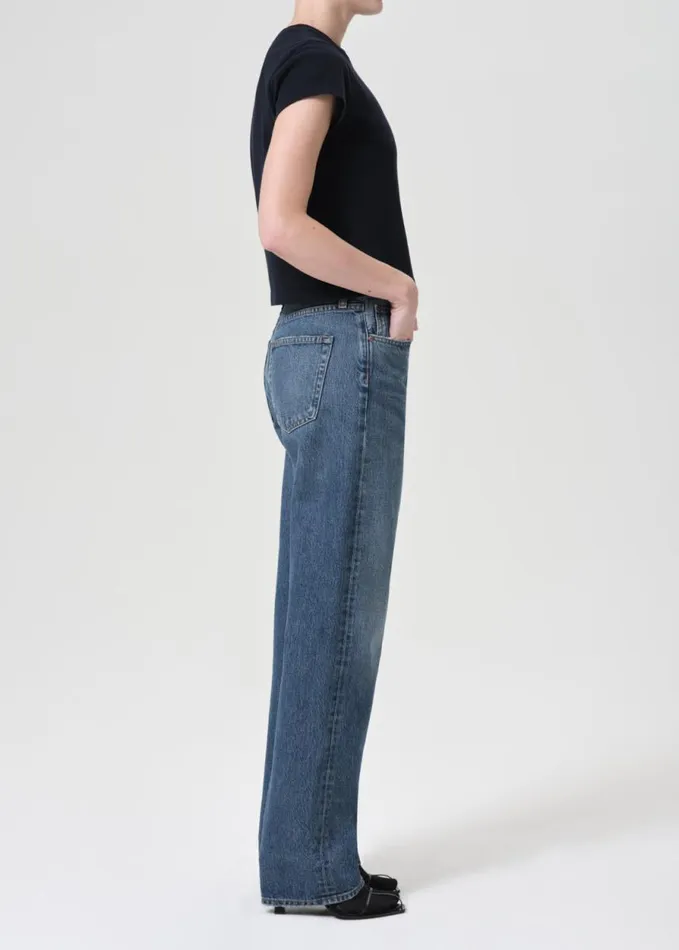 Denim Women Agolde Kelly Jean In Essence