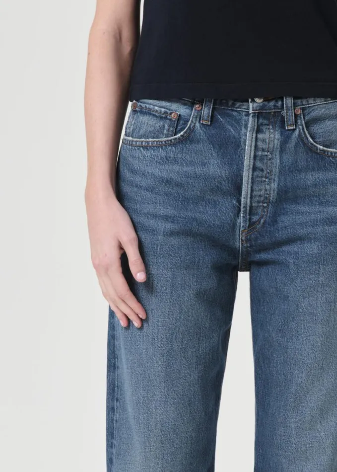 Denim Women Agolde Kelly Jean In Essence