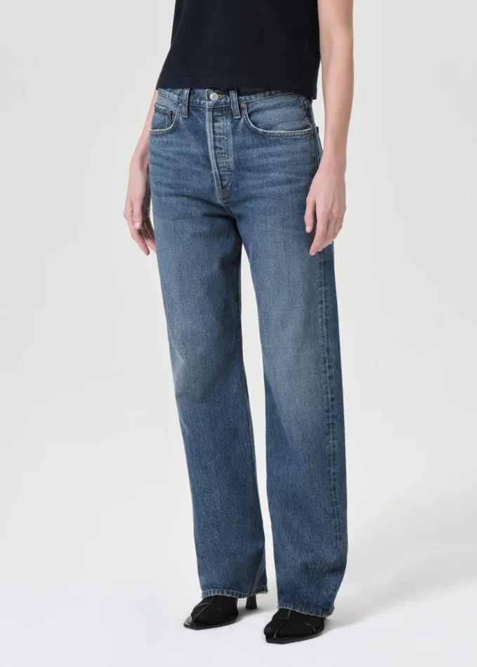 Denim Women Agolde Kelly Jean In Essence