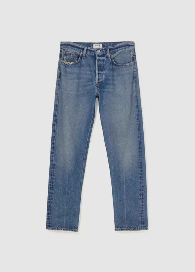 Denim Women Agolde Parker Long Jean In Invention