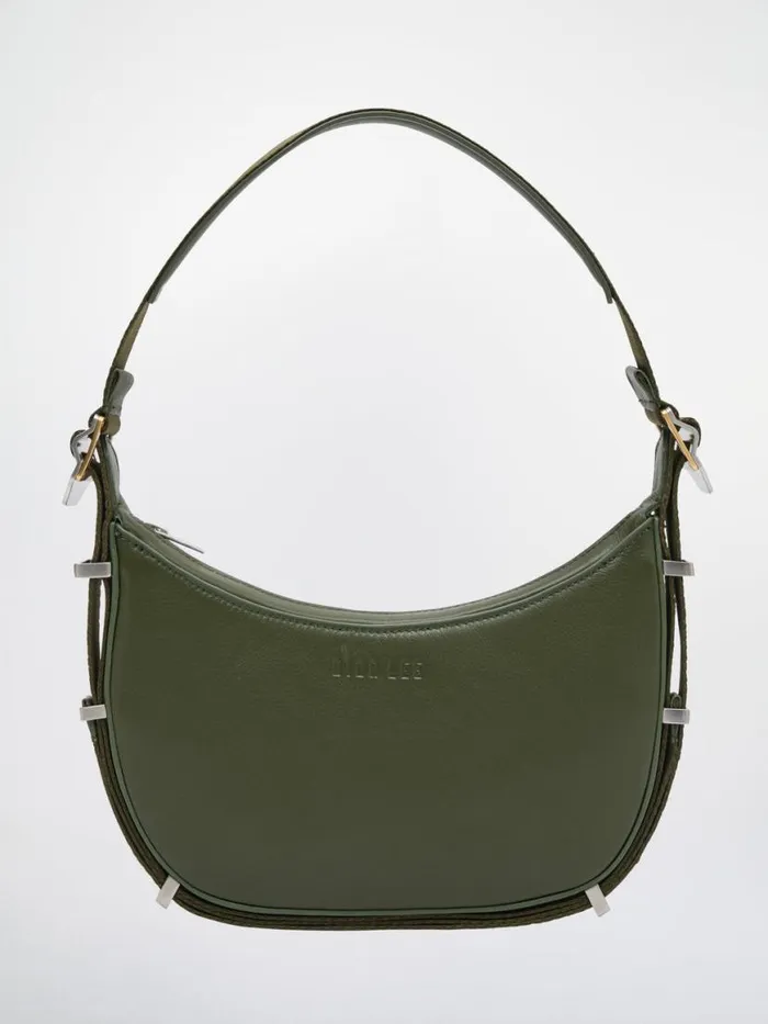 Dion Lee Bags SMALL UTILITY SHOULDER BAG Military Green 8211 Accessories