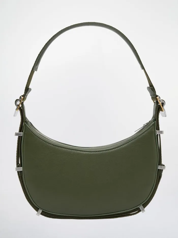 Dion Lee Bags SMALL UTILITY SHOULDER BAG Military Green 8211 Accessories