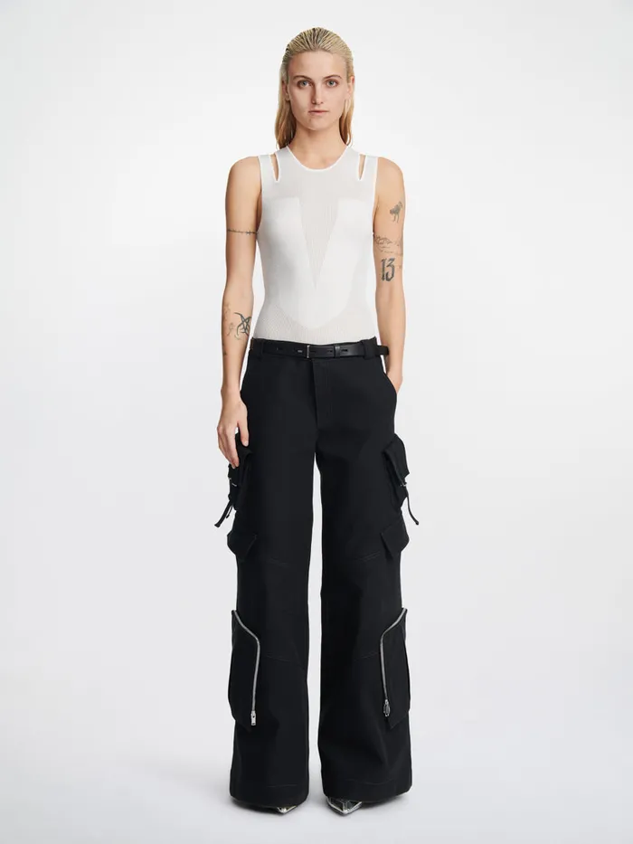 Dion Lee Belts SIGNATURE HOOK BELT SOLID Black 8211 Accessories