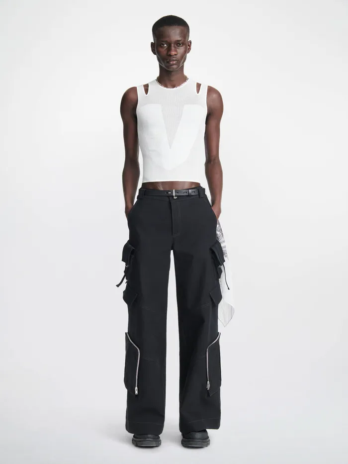Dion Lee Belts SIGNATURE HOOK BELT SOLID Black 8211 Accessories