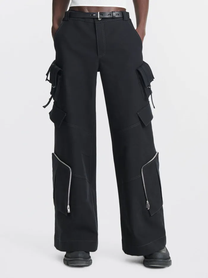 Dion Lee Belts SIGNATURE HOOK BELT SOLID Black 8211 Accessories