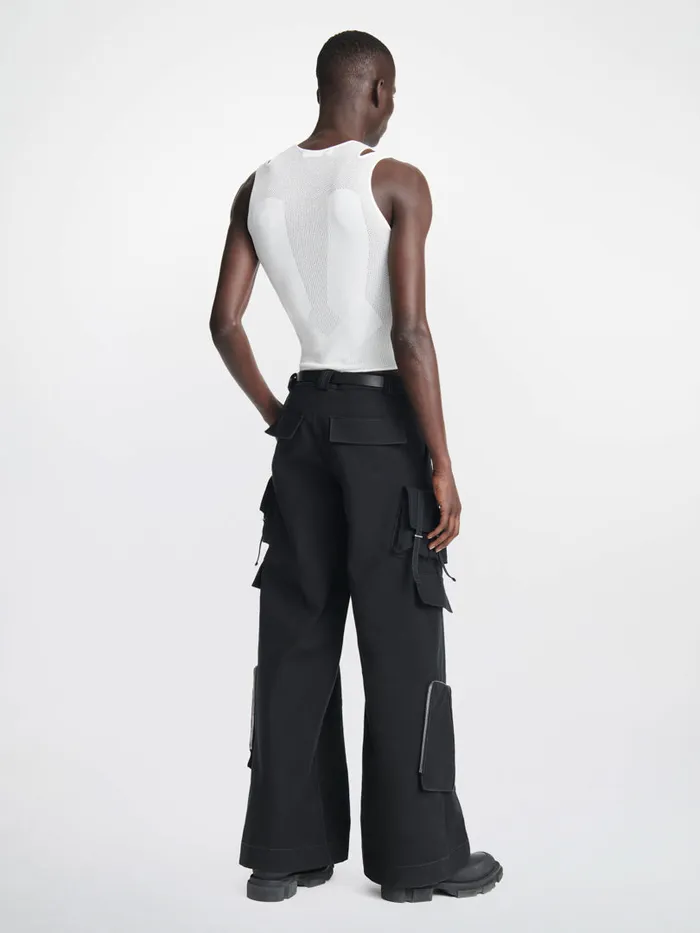 Dion Lee Belts SIGNATURE HOOK BELT SOLID Black 8211 Accessories