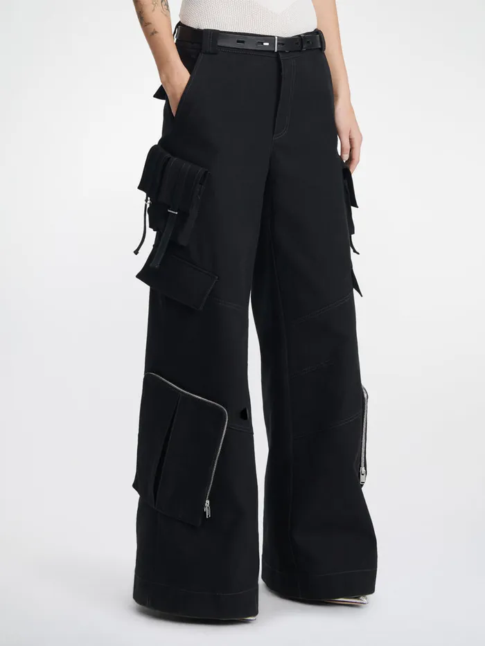 Dion Lee Belts SIGNATURE HOOK BELT SOLID Black 8211 Accessories