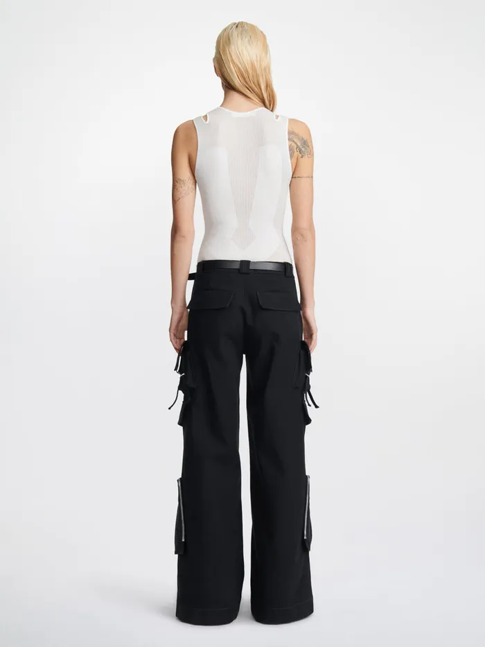 Dion Lee Belts SIGNATURE HOOK BELT SOLID Black 8211 Accessories