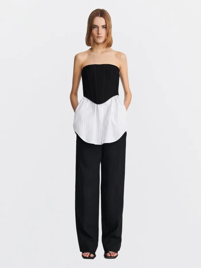 Dion Lee Dresses INTERNAL CORSET DRESS Whiteblack 8211 Shop