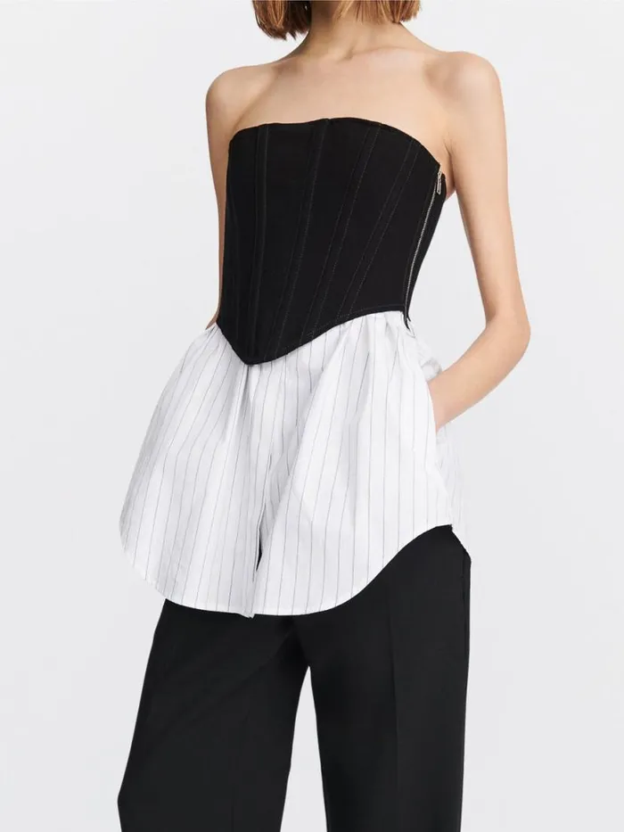 Dion Lee Dresses INTERNAL CORSET DRESS Whiteblack 8211 Shop
