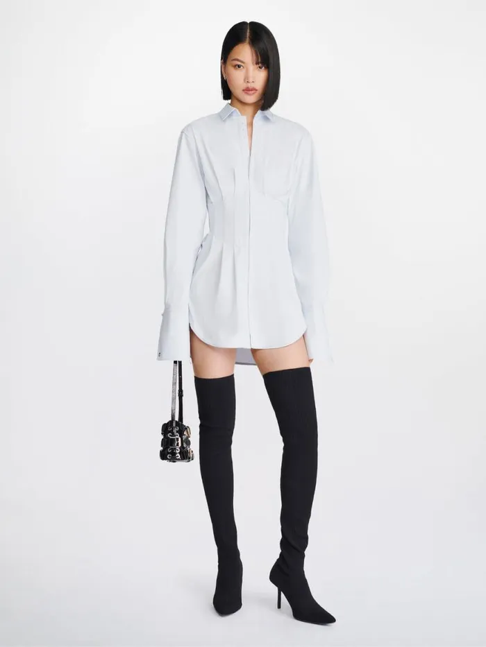 Dion Lee Dresses TUXEDO CORSET SHIRT DRESS Steam 8211 Shop