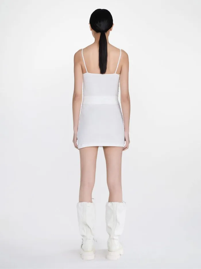 Dion Lee Dresses VENTRAL BONED RIB DRESS Ivory 8211 Shop